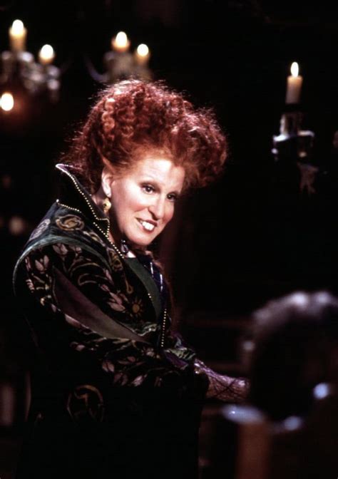 Bette Midler in the role of a witch